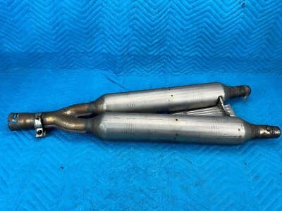 Lexus LS430 Center Exhaust Pipe 17420-50190 2001 2002 2003 2004 2005 2006 OEM - Image 1 of 4
