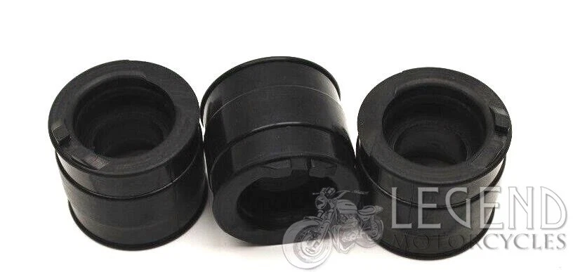 Suzuki GT380 x3 Inlet rubber Manifolds / 13111-33101 Intake Pipes GT 380 A4-03 - Image 1 of 1