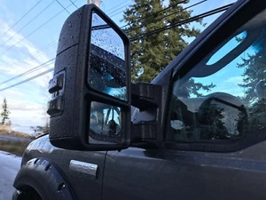 FITS 99-07 FORD POWER+HEATED+SMOKED SIGNALS TOWING TOW SIDE VIEW MIRROR - Bild 1 von 2