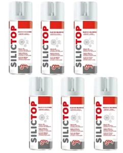 Magazzini GM SILICTOP, Olio di Silicone Spray, ideale x legno, plastica 6pzX400m - Foto 1 di 4