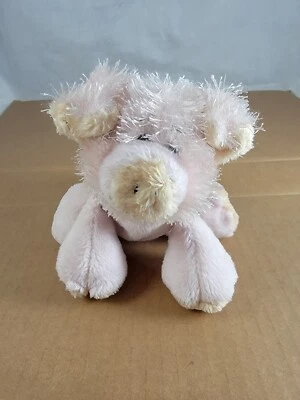 Ganz Lil Kinz Plush 7" Pink Pig RETIRED Webkinz HS002 No Code Stuffed Animal  - Image 1 of 4