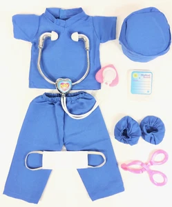 18 inch doll clothes NURSE SCRUBS DOCTOR fits American Girl Doll, 7 Pc Set - Picture 1 of 3