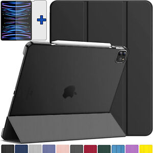 Etui ochronne + folia pancerna 9H iPad Pro 12.9 2022/2021/2020 (6/5/4 generacji) -3