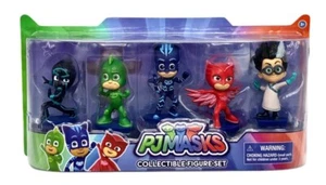 PJ Masks Sammlerstück 5 Figuren Set Romeo Gekko Catboy Owlette Night Ninja 2017 - Bild 1 von 1