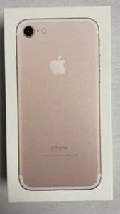 Apple iPhone 7 Oro Rosa 32 GB SOLO CAJA Con Insertos Pegatinas - Imagen 1 de 4