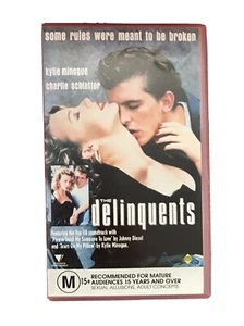 The Delinquents VHS Retro Vintage Video Cassette Tape - Picture 1 of 5
