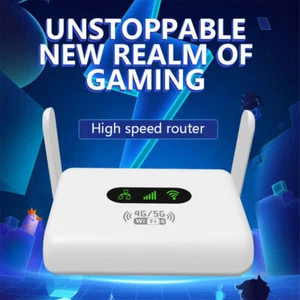 4G LTE Mobile WiFi Hotspot 5G Unlocked 300Mbps 4G LTE Router With SIM Card Slot - Picture 1 of 11