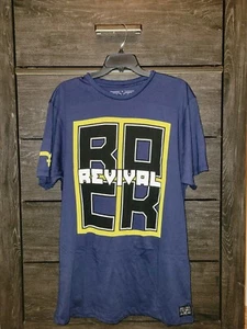 Rock Revival Denim Jeans T-Shirt for Men Sz Large - Picture 1 of 7