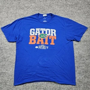 FLORIDA GATORS T-Shirt Men's XL Blue Fanatics Short Sleeve Crew  Neck Cotton - Picture 1 of 13