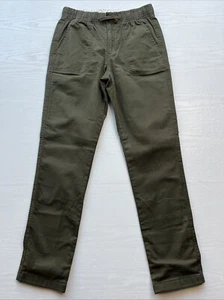 Crewcuts Lined Chino Dock Pant Boys 14 Green New - Picture 1 of 18