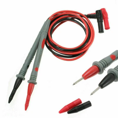 DISCOUNTCHECKOUT Universal 10A Digital Multimeter Test Leads Probes Volt Meter Cable UKDC