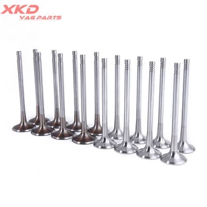 1.8T 2.0T 16* Intake&Exhaust Valves For VW Golf Audi A3 A6 A5 CJEB CNCD CNCE - Picture 1 of 12