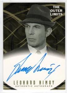 THE OUTER LIMITS PREMIERE EDITION A3 LEONARD NIMOY AS JUDSON ELLIS AUTOGRAPH - Picture 1 of 2