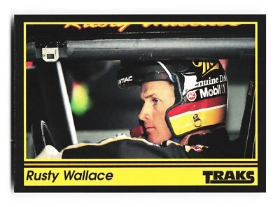 1991 Traks #179 Rusty Wallace NM+ 3865 - Image 1 of 2