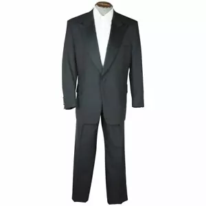 Vintage 1990s Mens Formal Wear Tuxedo Paul Stuart Size 43 S - Picture 1 of 9