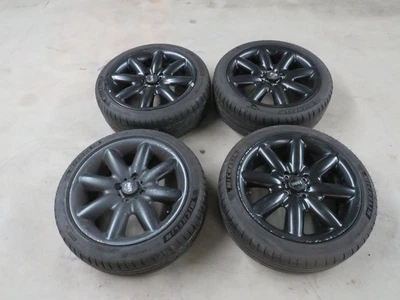 Mini Cooper Alufelgen 7x17 4x100 S-Spoke R85 205/45 R17 Michelin 6mm - Bild 1 von 4