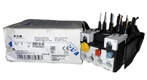 EATON ZB12-6 XTOB006BC1 THERMAL OVERLOAD RELAY 4-6A 1NO 1NC NIB - Picture 1 of 10