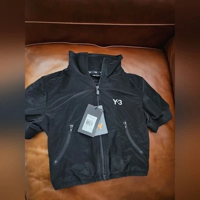 Chaqueta Adidas Y-3 por Yohji Yamamoto Clásica Manga Corta Alegría XS NUEVA CON ETIQUETAS Foto 1 de 4