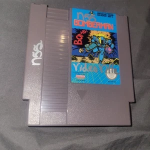 Bomberman Nintendo NES 1985 Authentic Game Cartridge - Picture 1 of 2