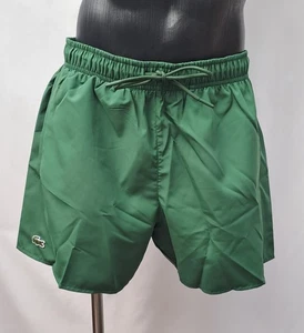 Lacoste Badeshorts Quick Dry Gr. S Dunkelgrün - Bild 1 von 3