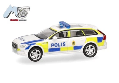 Volvo V90 "Polis Schweden" (ab 2017) - 1:87 - Micro City (87MC000035)