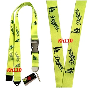 MLB Los Angeles Dodgers Keychain Lanyard (Neon Color) - Picture 1 of 4