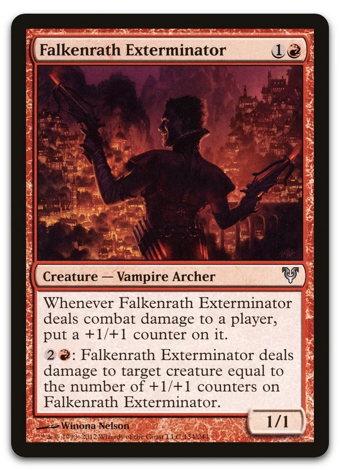 Falkenrath Exterminator #134 (LP) Avacyn Restored AVR Magic MTG - Image 1 of 2