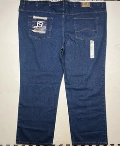 Vintage Full Blue Jeans Gr. 62x32 Blau Denim Relaxed Fit Baggy Big & Tall 90er - Bild 1 von 4