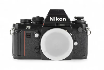 Nikon F3 body 35mm film camera reflex analogica Serviced 1282466 - Immagine 1 di 4