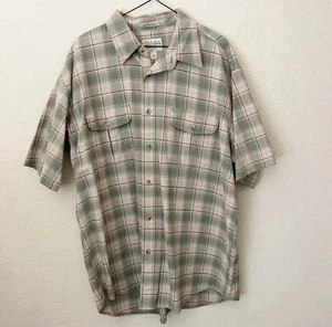 Camisa Grande Cabela's de Lona Suave Trail con Botones a Cuadros - Imagen 1 de 6