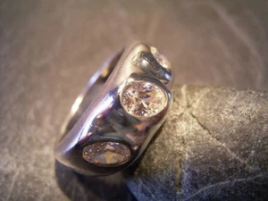 DISEÑO MADURO - ANILLO DE PLATA CIRCONIA - PLATA 925 REAL - Imagen 1 de 1