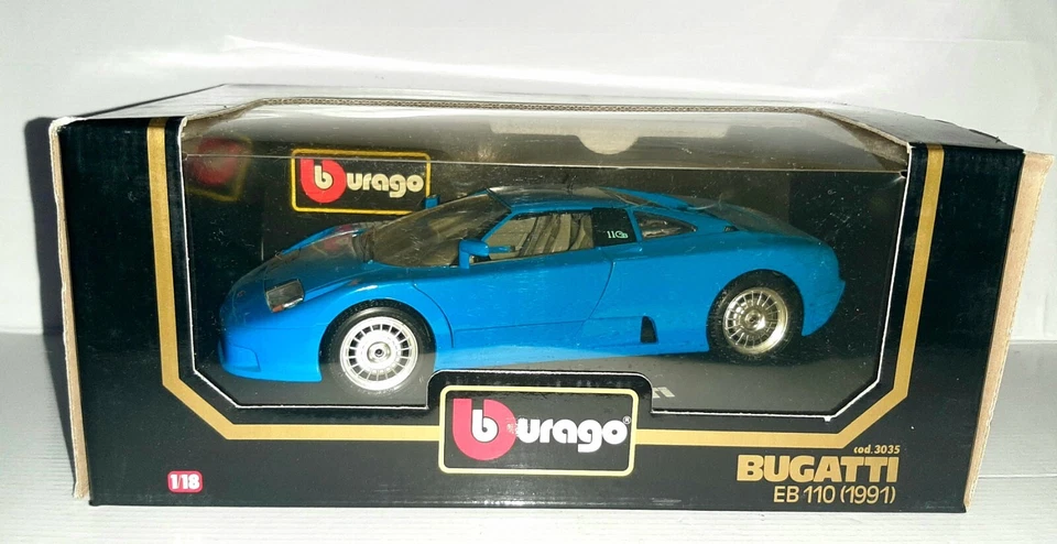 BUGATTI EB 110 1991 COD.3035 BURAGO SCALA 1/18 - Immagine 1 di 1