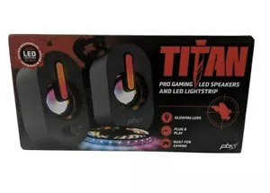 Telefonanlage Titan Pro Gaming LED Lautsprecher und LED Lightstrip Sound Responsive - Bild 1 von 6