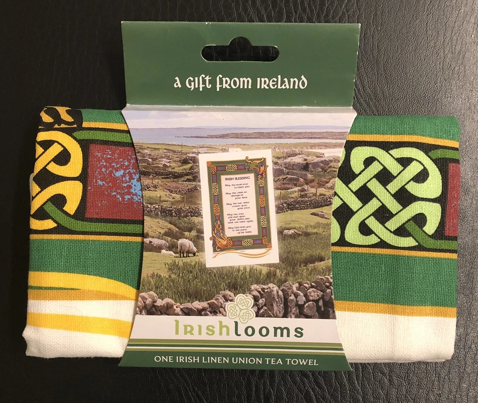 Samuel Lamont Irish Blessing Tea Towel 100 Cotton Made in Ireland