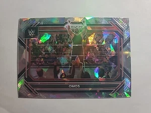 2023 Panini Prizm WWE Cracked Ice #47 Omos card - Picture 1 of 2