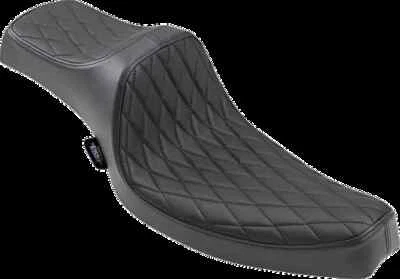 Asiento DS negro de vinilo Diamond Stitch Predator III 2 para XR750 72-78 Foto 1 de 4