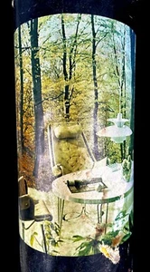 ••Vintage Mid Century 1970s HomeDecor AB Sweden Woods Scene Photo Wall Mural NOS - Picture 1 of 14