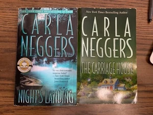 Carla Neggers Night's Landing & The Carriage House Softcover Books. - Picture 1 of 3