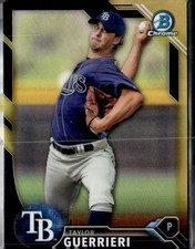 2016 Bowman Chrome #BCP233 Taylor Guerrieri Prospects
