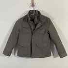 Vince Boy's Green 2 in 1 Military Style Quilted Puffer Jacket Size 5