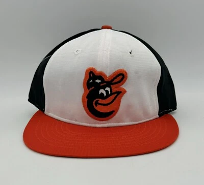 Baltimore Orioles Roman Pro MLB Baseball Vtg 90s USA Fitted Sports Hat Cap 6 3/4 - Image 1 of 4