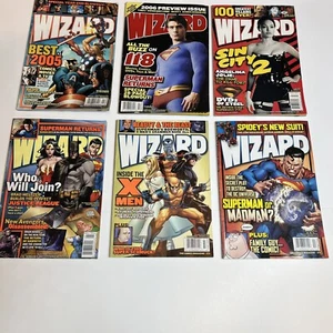 Lot Of 6 Vintage Wizard Comics 2006 Issues # 171, 172, 173, 174, 177, 178 - Picture 1 of 18