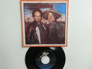 💥WILLIE NELSON  HIT 45+PICTURE [ PANCHO AND LEFTY ]  1983 ! 💥 - Picture 1 of 6