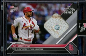 2023 Topps Now #487A Paul Goldschmidt relique de base d'occasion #d 29/99 - Photo 1/2