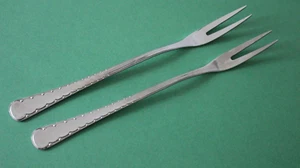 WMF cutlery Geneva Cromargan 2 piece meat fork sausage fork serving fork - Picture 1 of 2