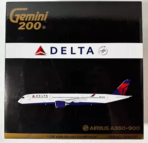 RARE LE Gemini Jets G2DAL637 1/200 Scale Airbus A350-900 N501DN Delta Airlines - Picture 1 of 6