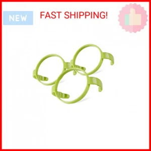 Compatible Baby Bottle Handle for Comotomo Bottles 8 oz & 5 oz, 3 Count, Green - Picture 1 of 2