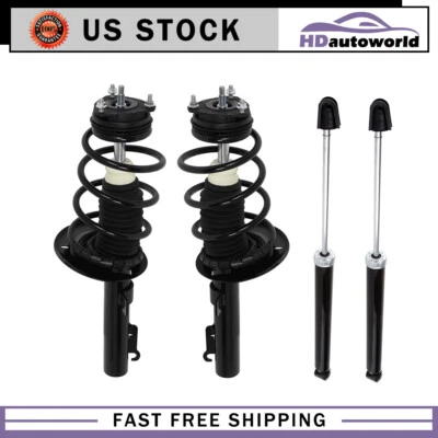 For 2008 2009 2010 2011 Ford Focus Front Complete Struts Rear Shocks Absorbers Foto 1 de 4