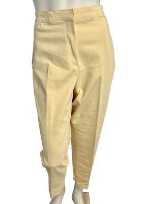 Ruby Road Women's All Day Pants Yellow 16 NWT - Image 1 of 4
