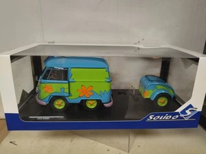 VOLKSWAGEN T1 KOMBI KOOL GHOSTHUNTERS SCOOBY-DOO 1:18 SOLIDO S1810904 SD - Imagen 1 de 3